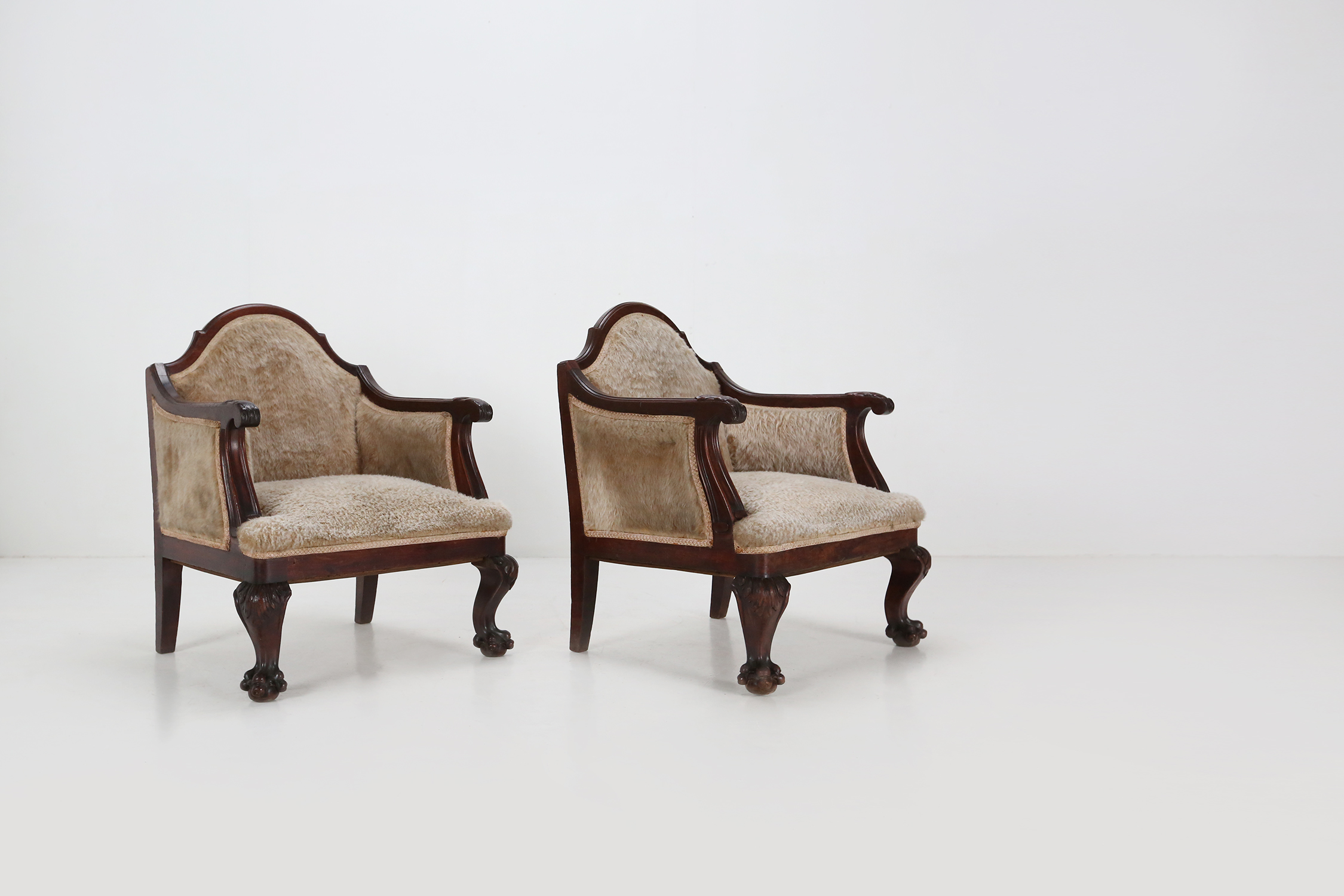 Set of Empire armchairs Ca.1820
